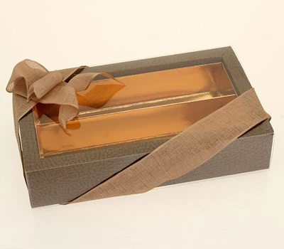 Brown Textured Folding Base & PET Sleeve